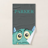 Monster Thema Gepersonaliseerd Bad Handdoek (Handdoek)