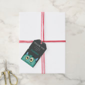 Monster Thema Verjaardag Dank u Cadeaulabel (Met Touw)