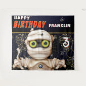 Monster Theme Kinderen - Achtergrond Wandkleed (Voorkant (horizontaal))