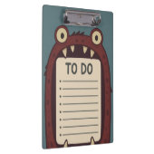 Monster To Do  Klembord (Rechts)