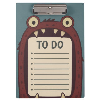 Monster To Do  Klembord