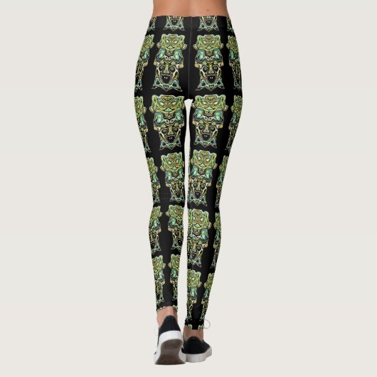 Monster Totem Leggings (Achterkant)