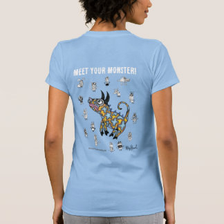 Monster Transformation Lancering T-shirt Vrouwen