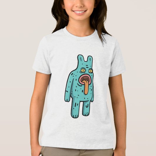 Monster Tri-Blend Shirt (Voorkant)