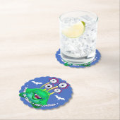 Monster Trick or treat Halloween Party Onderzetter (Insitu)