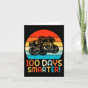 Monster Truck 100 dagen van de school kleuterschoo Kaart