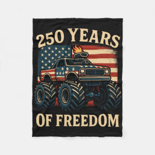 Monster Truck 250ste verjaardag Amerika 4 juli P Fleece Deken