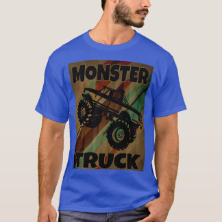 Monster Truck  - 4 W SUV Ophalen grote auto T-shirt
