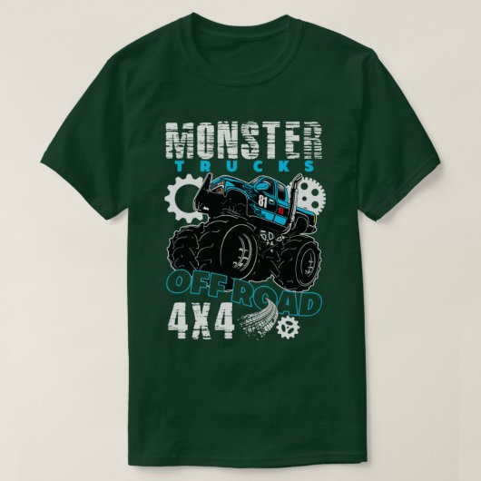 Monster Truck 4x4 Off Road 1 T-shirt (Design voorkant)