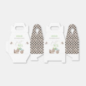 Monster Truck 6e Verjaardag Gable Box Bedankdoosjes (Uitgevouwen)