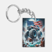 MONSTER TRUCK ACRYL SLEUTELHANGER (Voorkant Links)