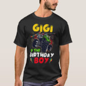 Monster Truck B Day Matching Famy Gigi van de B T-shirt (Voorkant)