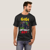 Monster Truck B Day Matching Famy Gigi van de B T-shirt (Voorkant volledig)