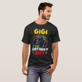 Monster Truck B Day Matching Famy Gigi van de B T-shirt (Voorkant volledig)