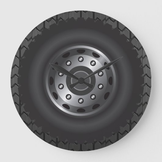 MONSTER Truck Banden #1 Grote Klok (Voorkant)