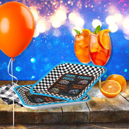 Monster Truck Bash Jongen 9e Verjaardagsfeestje Papieren Bordje