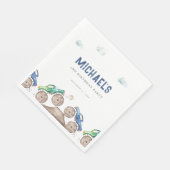 Monster Truck Bash Verjaardag Servet (Hoek)