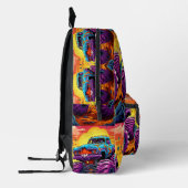 Monster Truck Bedrukte Rugzak (Links)