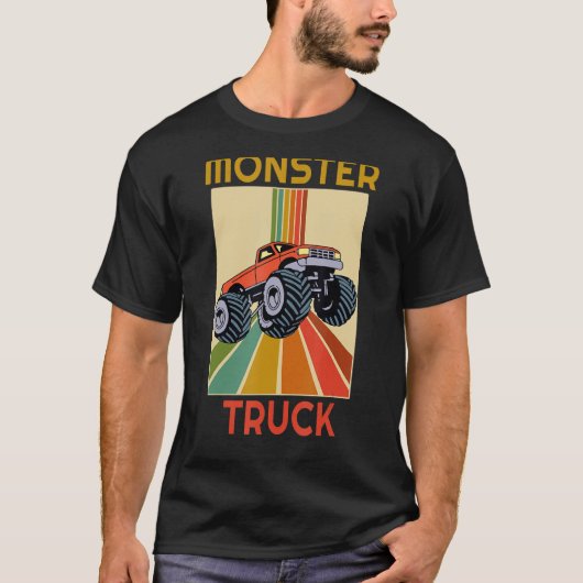 Monster Truck Big Style Truck T-shirt (Voorkant)