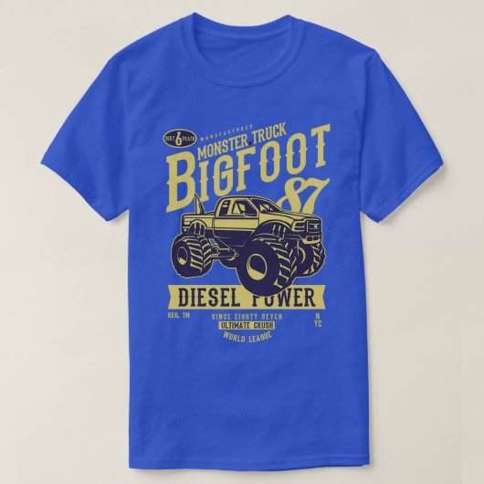 Monster Truck Bigfoot t T-shirt (Design voorkant)