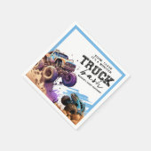 Monster Truck Birthday Party Servet (Hoek)