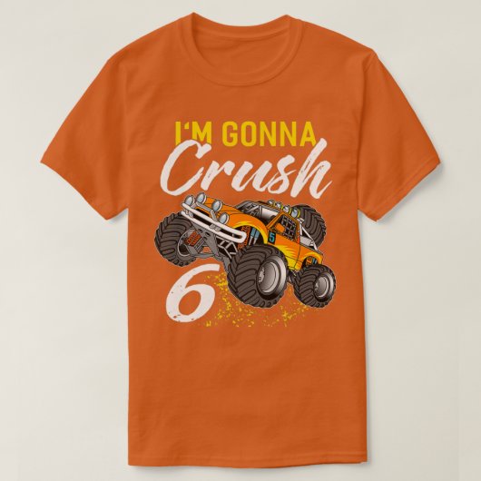 Monster Truck Birthday Shirt 9 (Design voorkant)