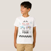 Monster Truck Birthday T-shirt (Voorkant volledig)