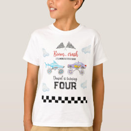 Monster Truck Birthday T-shirt