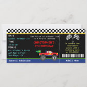 Monster Truck Birthday Uitnodiging (Voorkant)