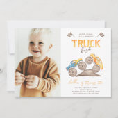 Monster Truck Birthday Uitnodiging | Monster Truck (Voorkant)