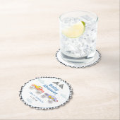 Monster Truck Boy Baby shower Kartonnen Onderzetters (Insitu)