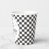 Monster Truck Boy Baby shower Papieren Bekers (Links)