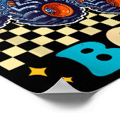 Monster Truck Boy Family Matching Monster Trucks B Poster (Hoek)