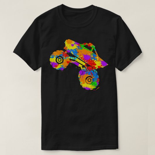 Monster Truck Boys Kids  T-shirt (Design voorkant)