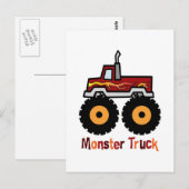 Monster Truck Briefkaart (Voorkant / Achterkant)