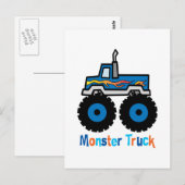 Monster Truck Briefkaart (Voorkant / Achterkant)