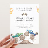 Monster Truck Broers en Zussen Gezamenlijk Verjaar Kaart