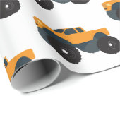 Monster Truck Cadeaupapier (Rol Hoek)