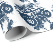 Monster Truck Cadeaupapier (Rol Hoek)