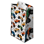 Monster Truck cadeautas voor kinderen (Voorkant Gekanteld)