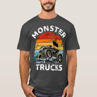  Monster Truck Cigfoot Car Cool Engine T-shirt