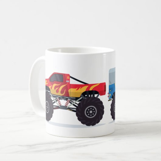 Monster Truck Coffee Mok (Voorkant links)