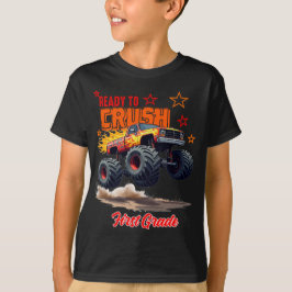 Monster Truck "Crush First Grade" T-shirt
