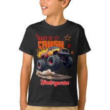 Monster Truck "Crush Kindergarten" T-shirt