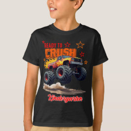 Monster Truck "Crush Kindergarten" T-shirt