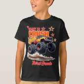 Monster Truck "Crush Third Grade" T-shirt (Voorkant)