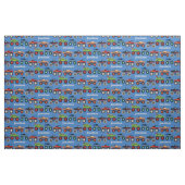 Monster Truck Custom Fabric Stof (Fat Quarter)