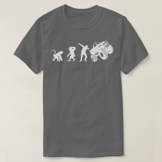 Monster Truck Dabbing Dance Funny Gift Evolution R T-shirt (Design voorkant)