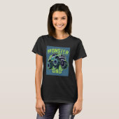 Monster Truck Dad - Familie Matching Fun T-shirt (Voorkant volledig)
