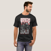 Monster Truck Dad in Red T-shirt (Voorkant volledig)